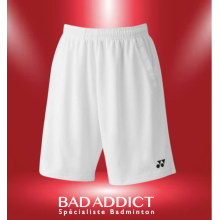 YONEX SHORT TEAM JUNIOR YJ0004 BLANC
