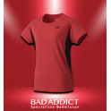 YONEX 16452 T-SHIRT FEMME ROUGE