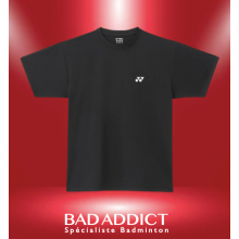 YONEX TEE SHIRT PLAIN BLACK