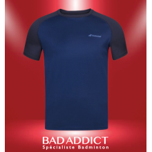 T-SHIRT BABOLAT HOMME PLAY BLEU ESTATE