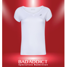 T-SHIRT BABOLAT FEMME PLAY BLANC