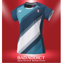 T-SHIRT YONEX FEMME EQUIPE DE FRANCE 20591EX BLEU