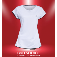 BABOLAT TSHIRT GIRL PERF CREW NECK WHITE 