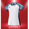 YONEX 20636 POLO WOMEN'S CREW NECK SHIRT WHITE