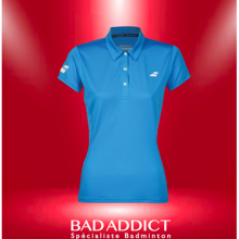 BABOLAT POLO FEMME CORE CLUB POLO WOMEN BLUE