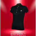 BABOLAT POLO FEMME CORE CLUB POLO WOMEN BLACK