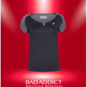 BABOLAT T-SHIRT FEMME PLAY CAP SLEEVE TOP WOMEN BLACK 