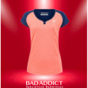 BABOLAT T-SHIRT FEMME PLAY CAP SLEEVE TOP WOMEN ROUGE
