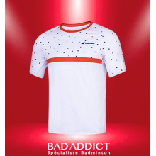 BABOLAT T-SHIRT HOMME COMPETE CREW NECK TEE MEN WHITE 