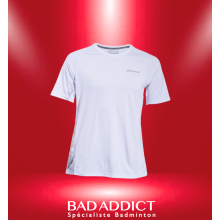 BABOLAT T-SHIRT PERF CREW NECK TEE MEN WHITE 