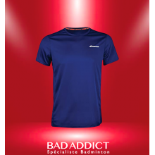 BABOLAT CORE FLAG CLUB TEE BOY ESTATE BLUE 