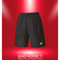 YONEX 15086 MEN'S KNIT SHORT BLACK 