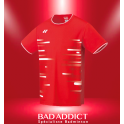 YONEX 10286 MEN CREW NECK SHIRT FIRE RED