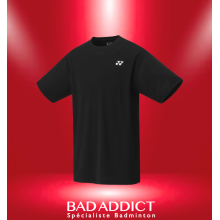 YONEX T-SHIRT MEN CREW NECK SHIRT BLACK