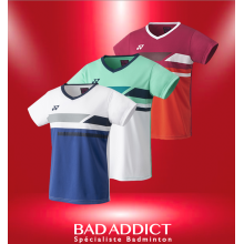 YONEX T-SHIRT MEN CREW NECK SHIRT BLACK