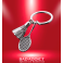 Porte clé volant badminton + raquette